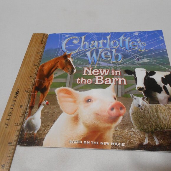 Kids PB picture Book: Charlotte's Web New in the Barn based on the new Movie 📘 - Picture 5 of 9